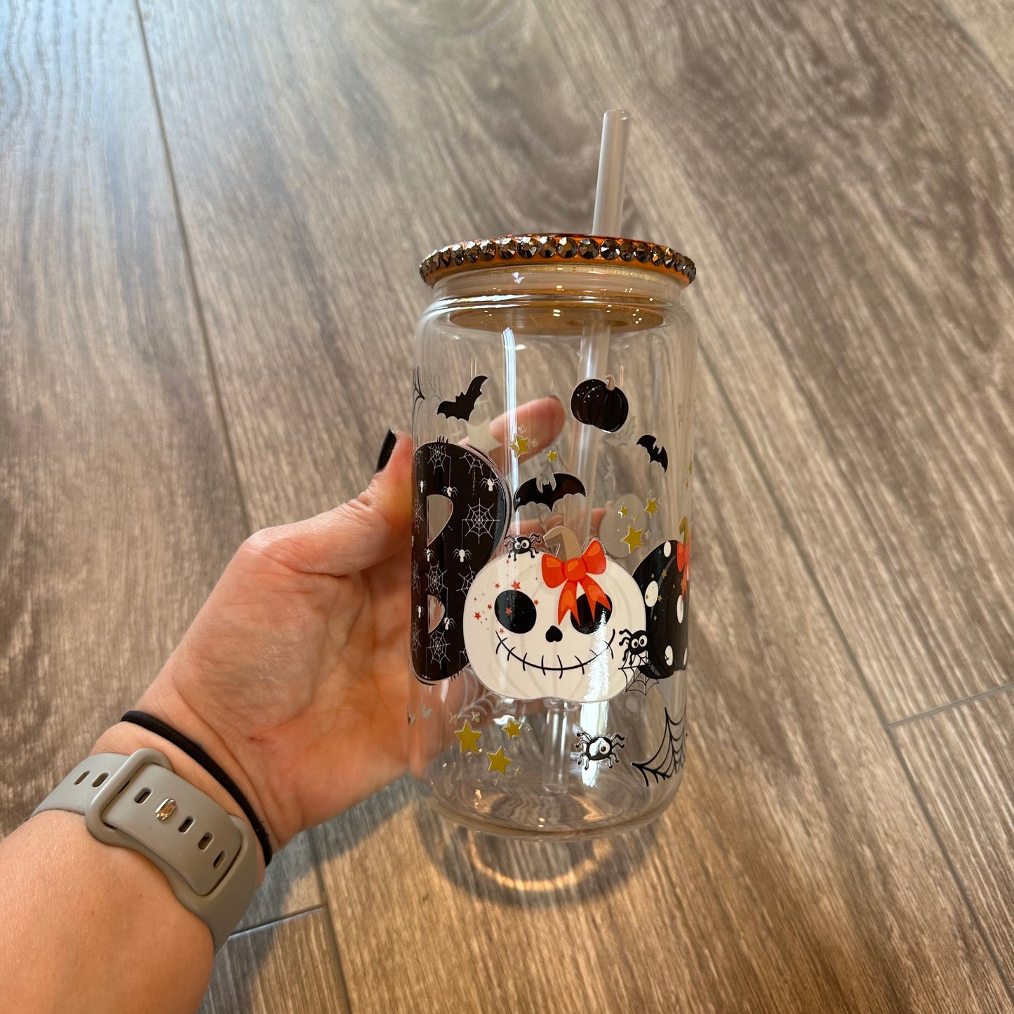 Boo Glass Tumbler