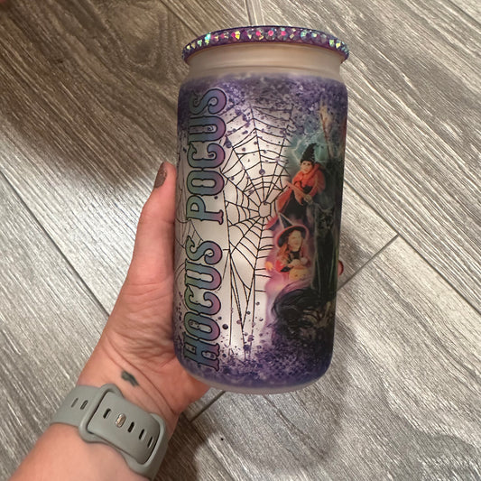 I Put A Spell On You Glass Tumbler