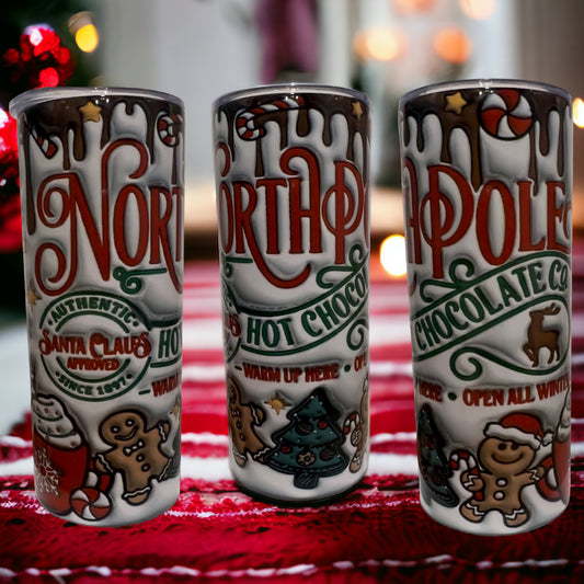 North Pole Hot Chocolate 20 oz Tumbler