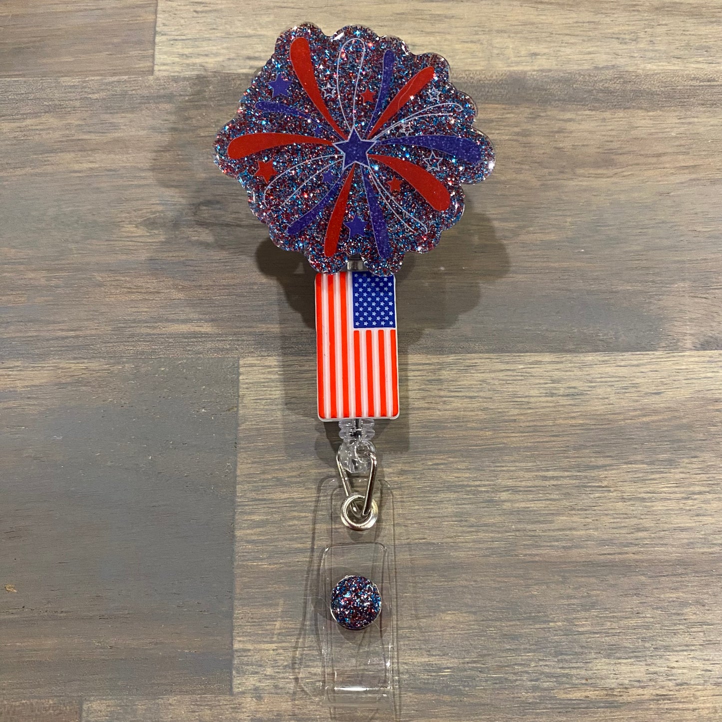 Fireworks Badge Reel