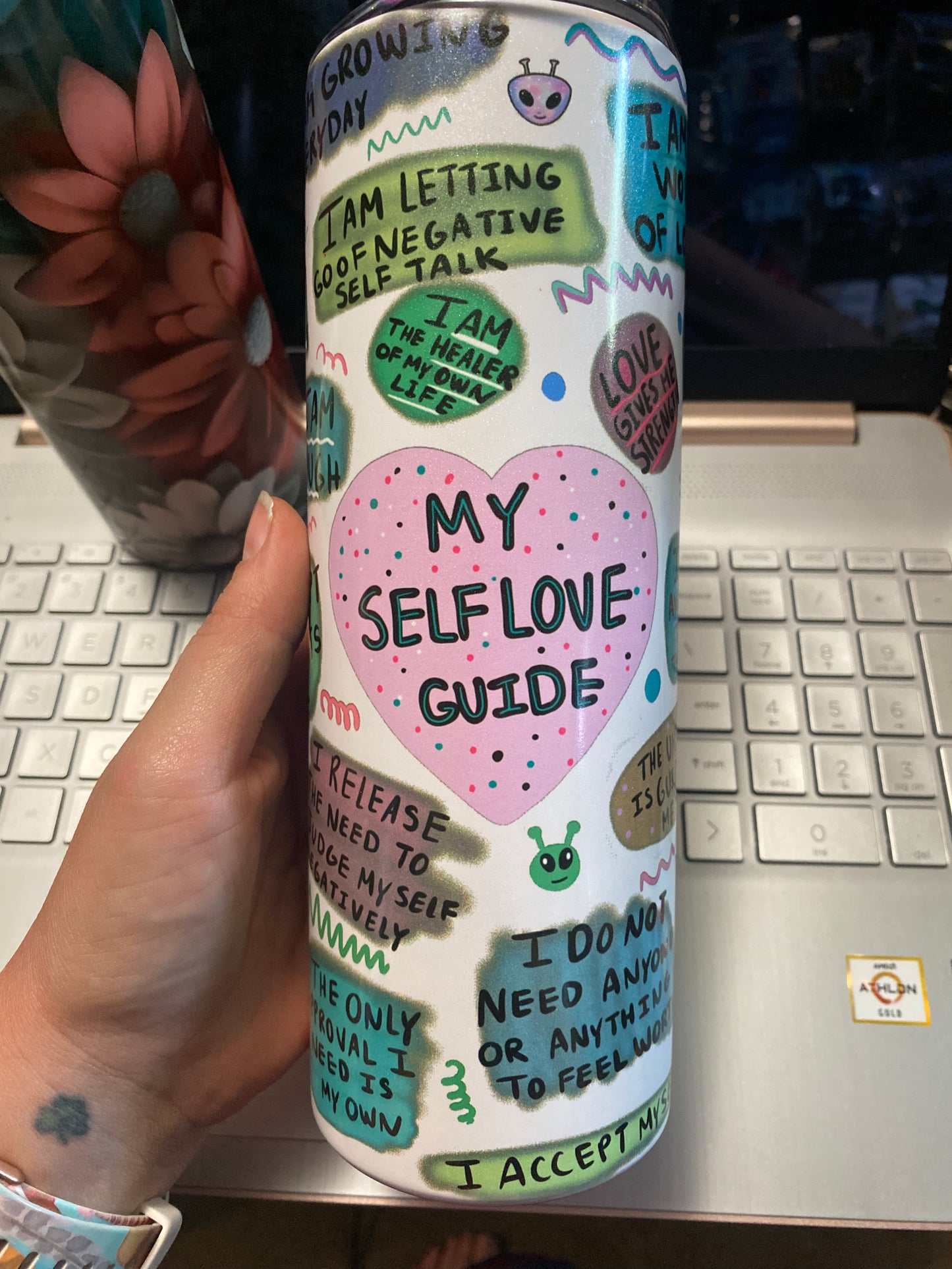 Self Love 20oz Skinny Tumbler